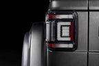 XB LED Tail Lights: 2018+ Jeep Wrangler JL, Set (Choose Smoked or Red Lens) - Apollo Off-Road