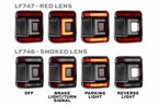 XB LED Tail Lights: 2018+ Jeep Wrangler JL, Set (Choose Smoked or Red Lens) - Apollo Off-Road