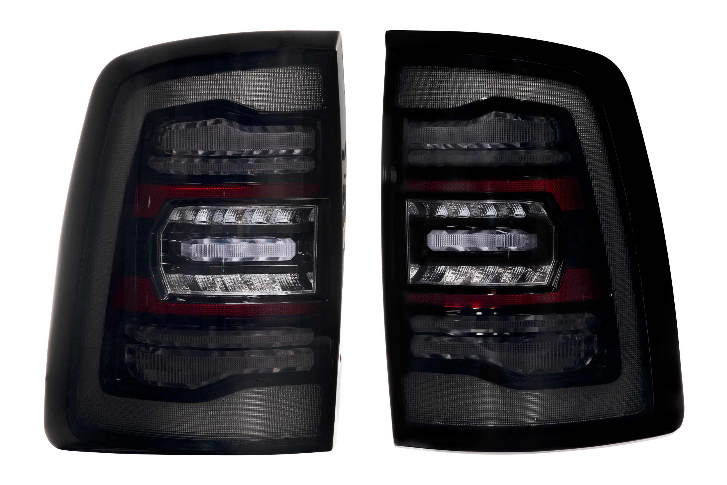 XB LED Tail Lights: 2019+ Ram HD (Choose Red or Smoked) - Apollo Off-Road
