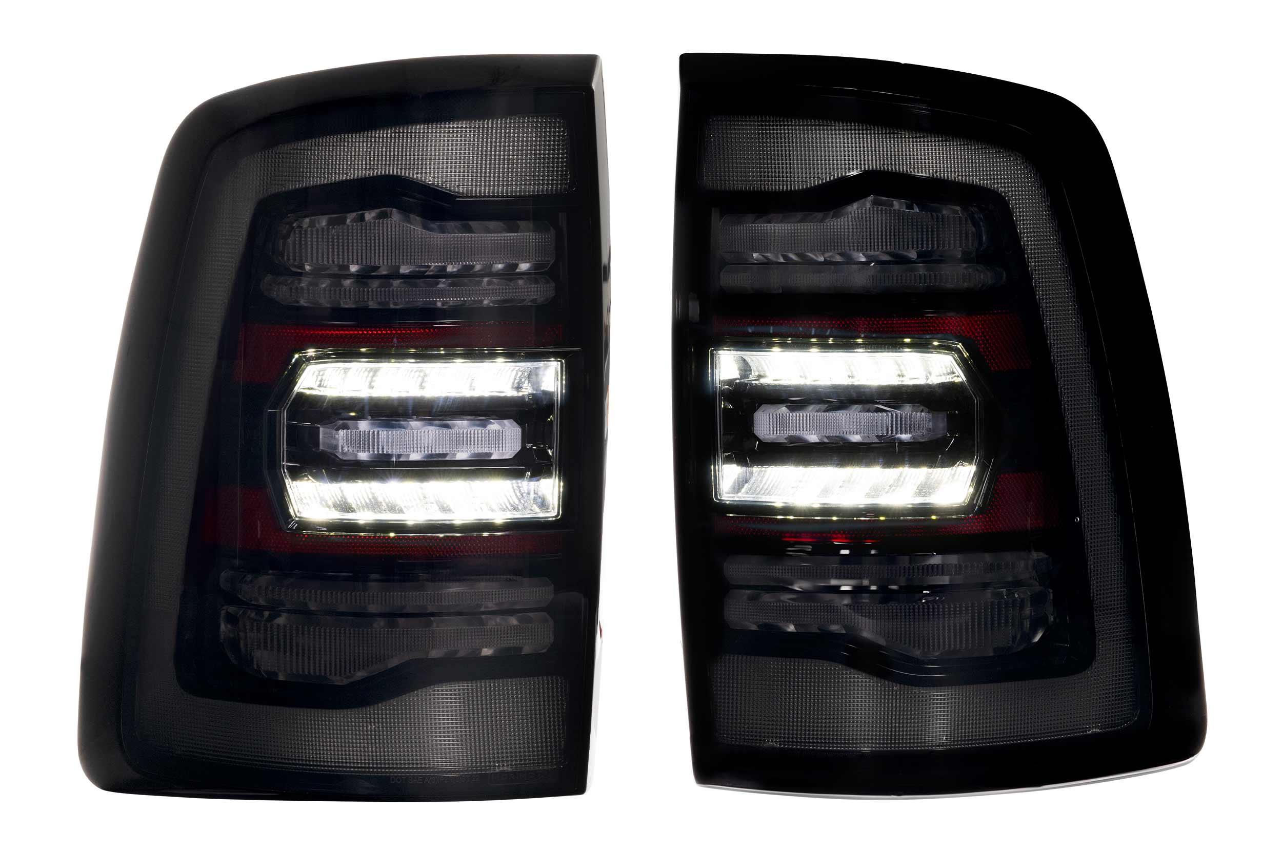 XB LED Tail Lights: 2019+ Ram HD (Choose Red or Smoked) - Apollo Off-Road