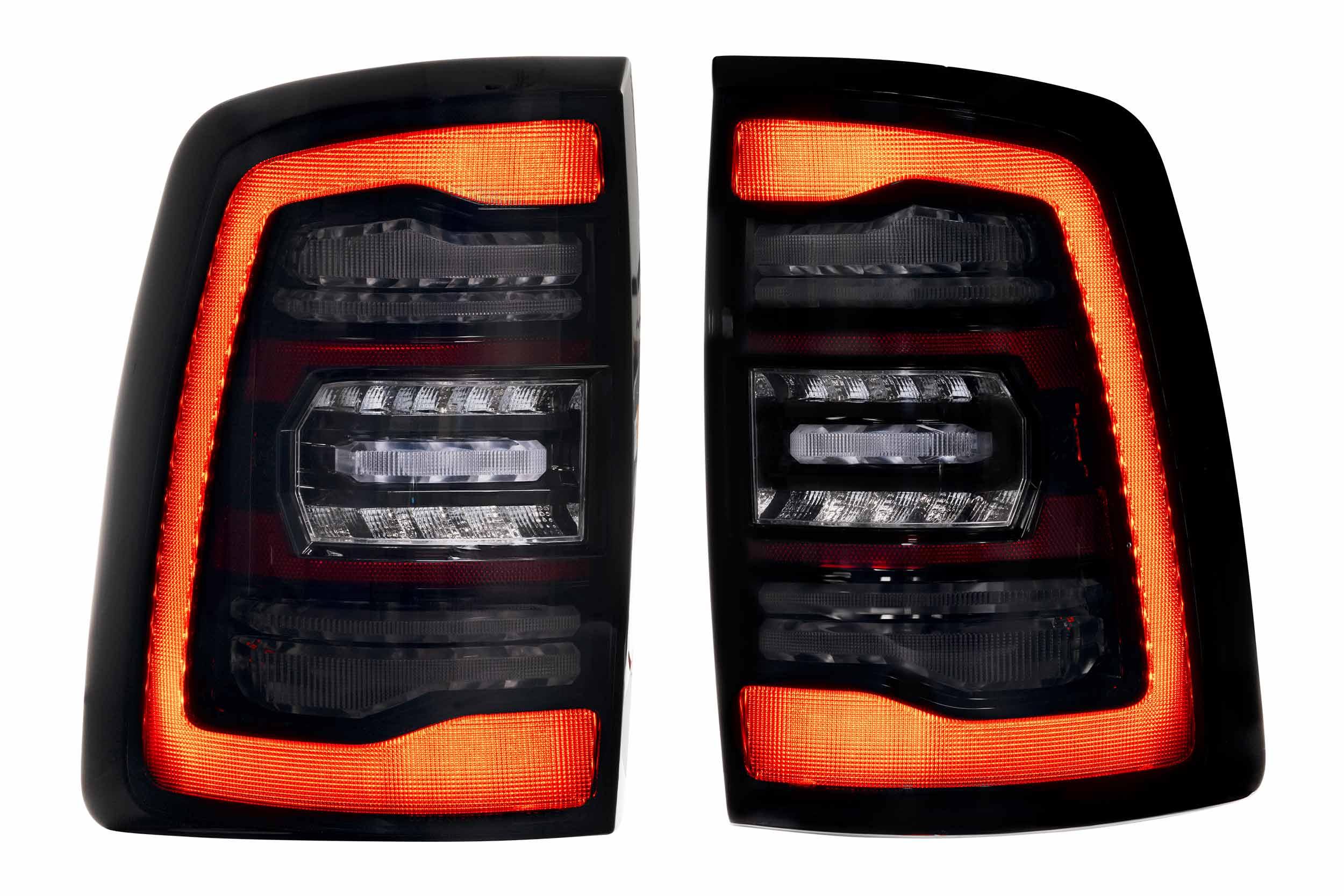 XB LED Tail Lights: 2019+ Ram HD (Choose Red or Smoked) - Apollo Off-Road