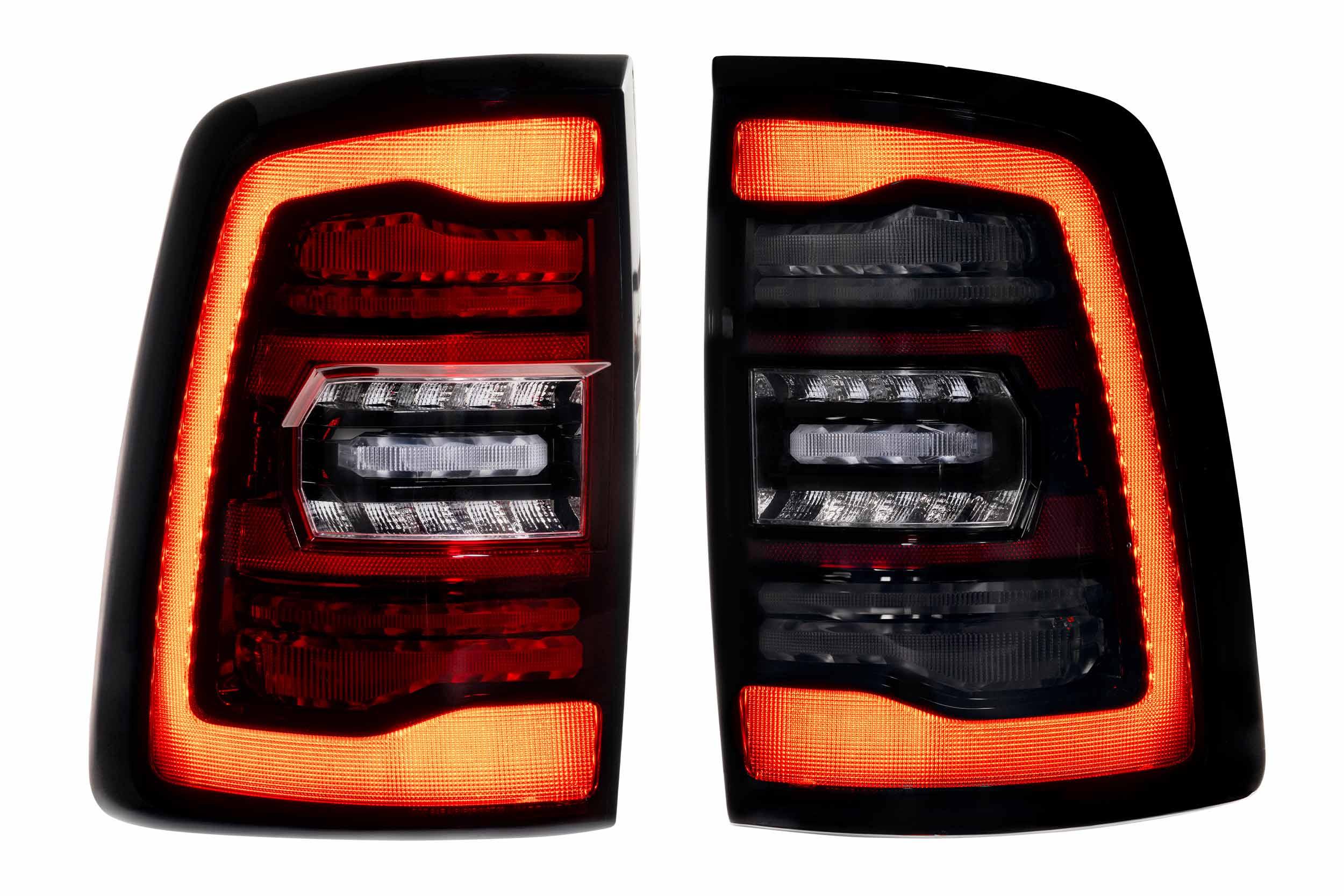 XB LED Tail Lights: 2019+ Ram HD (Choose Red or Smoked) - Apollo Off-Road