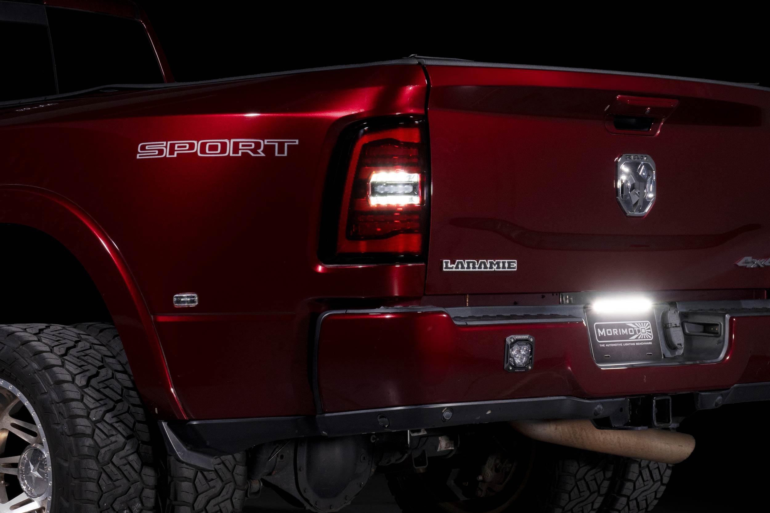 XB LED Tail Lights: 2019+ Ram HD (Choose Red or Smoked) - Apollo Off-Road