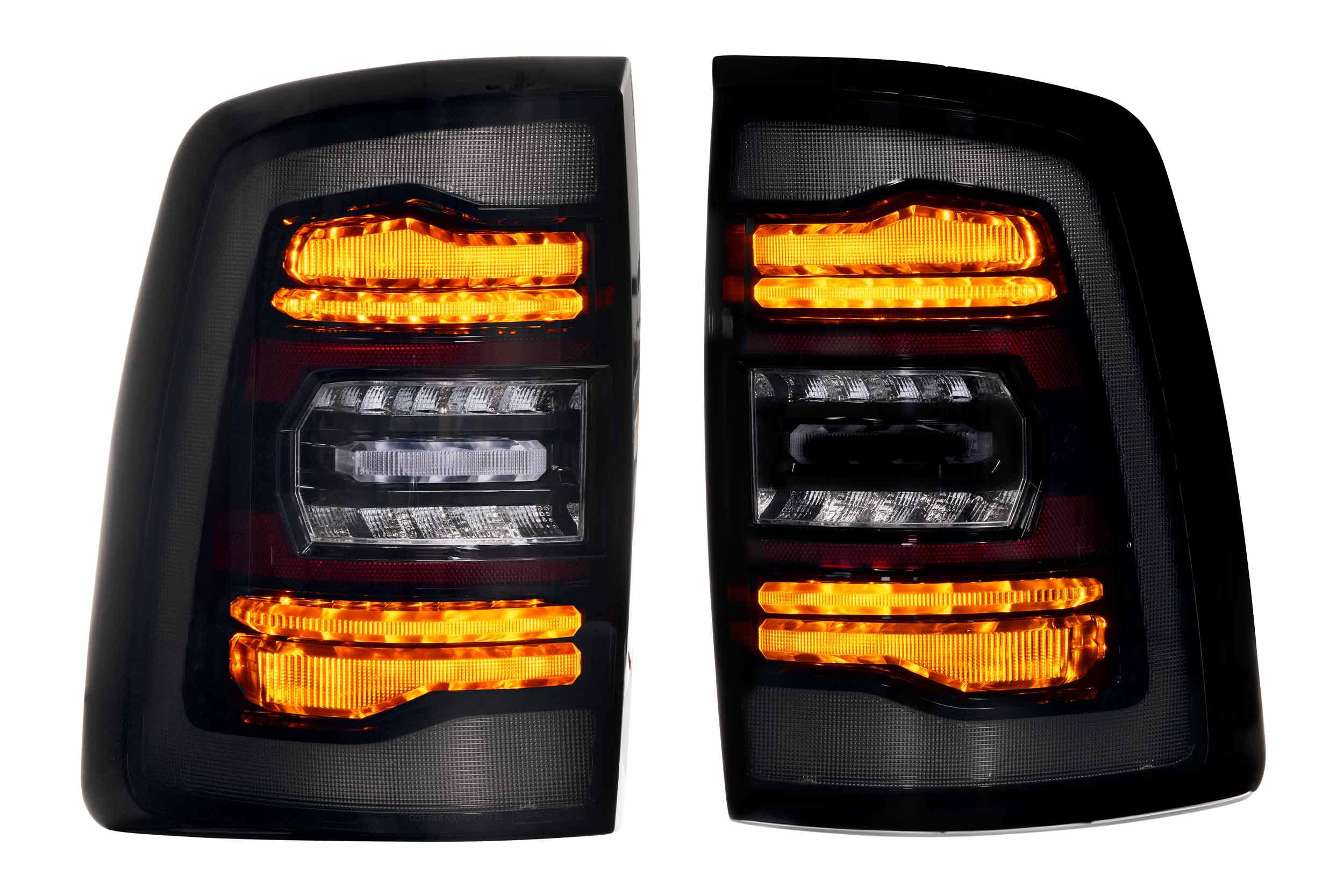 XB LED Tail Lights: 2019+ Ram HD (Choose Red or Smoked) - Apollo Off-Road