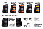 XB LED Tail Lights: 2019+ Ram HD (Choose Red or Smoked) - Apollo Off-Road