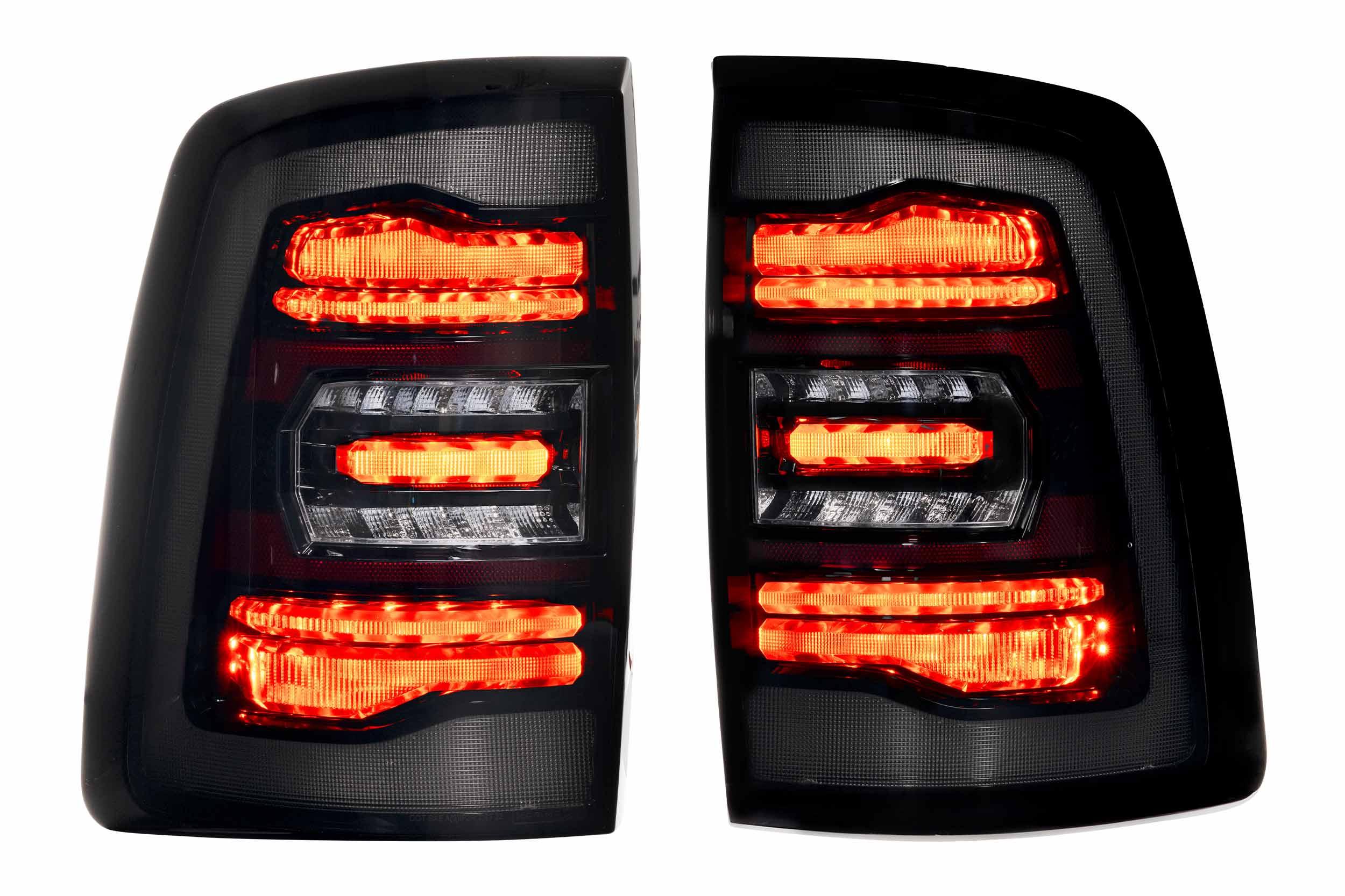 XB LED Tail Lights: 2019+ Ram HD (Choose Red or Smoked) - Apollo Off-Road