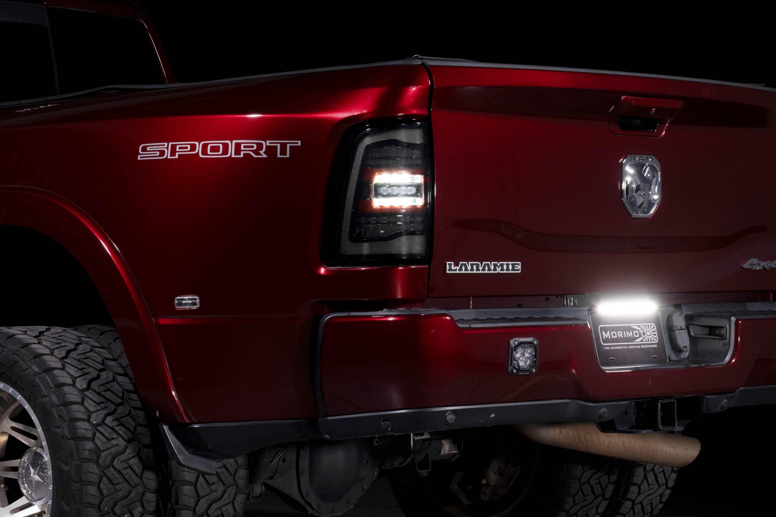 XB LED Tail Lights: 2019+ Ram HD (Choose Red or Smoked) - Apollo Off-Road