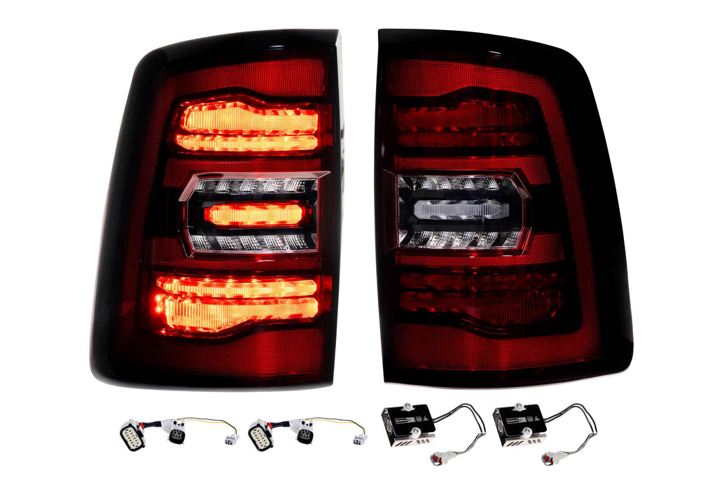 XB LED Tail Lights: 2019+ Ram HD (Choose Red or Smoked) - Apollo Off-Road