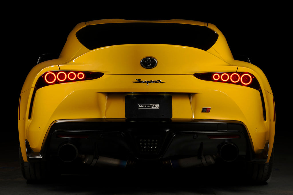 XB LED Tail Lights: 2020+ Toyota Supra (Red or Smoked Lens), Set - Apollo Off-Road