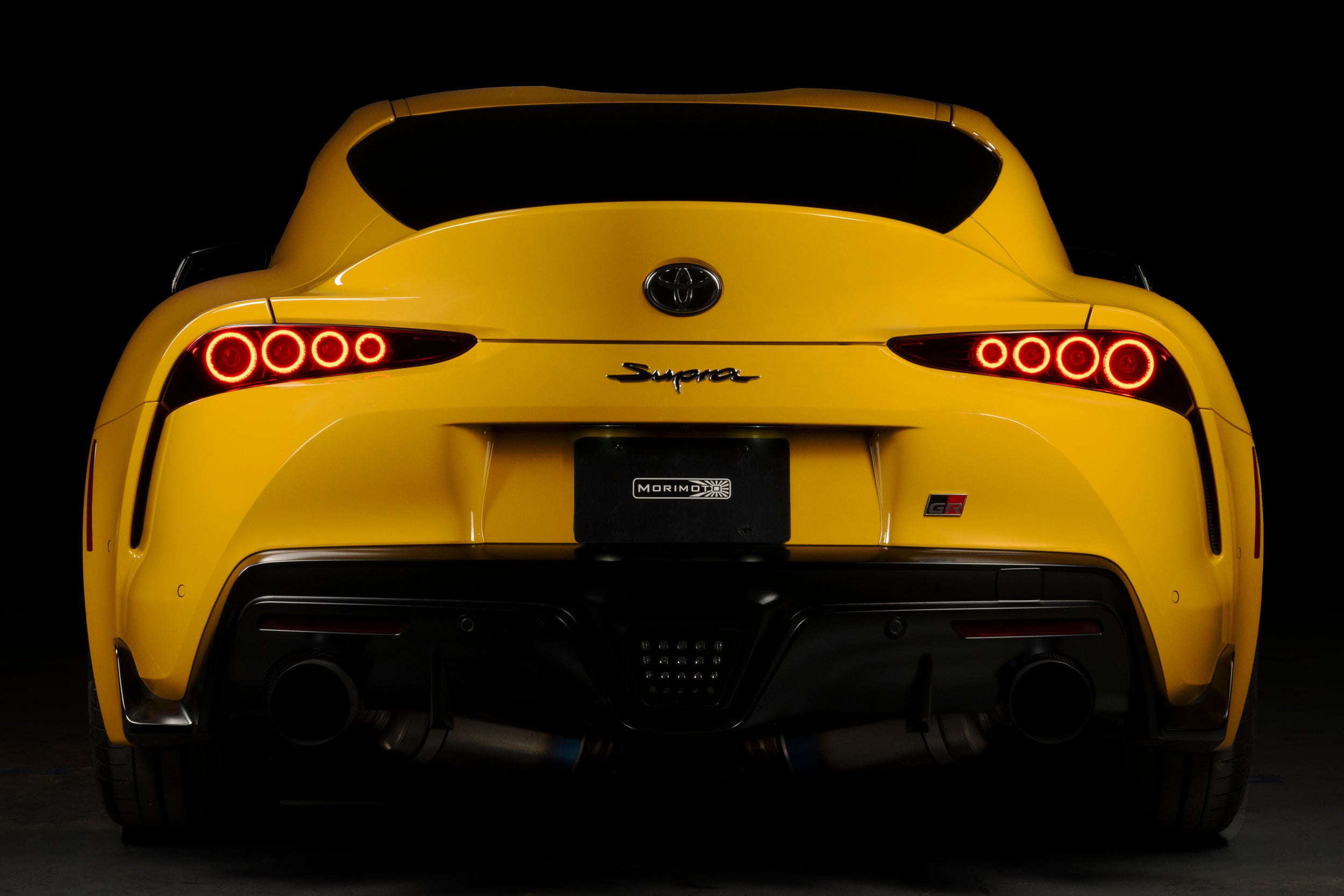 XB LED Tail Lights: 2020+ Toyota Supra (Red or Smoked Lens), Set - Apollo Off-Road