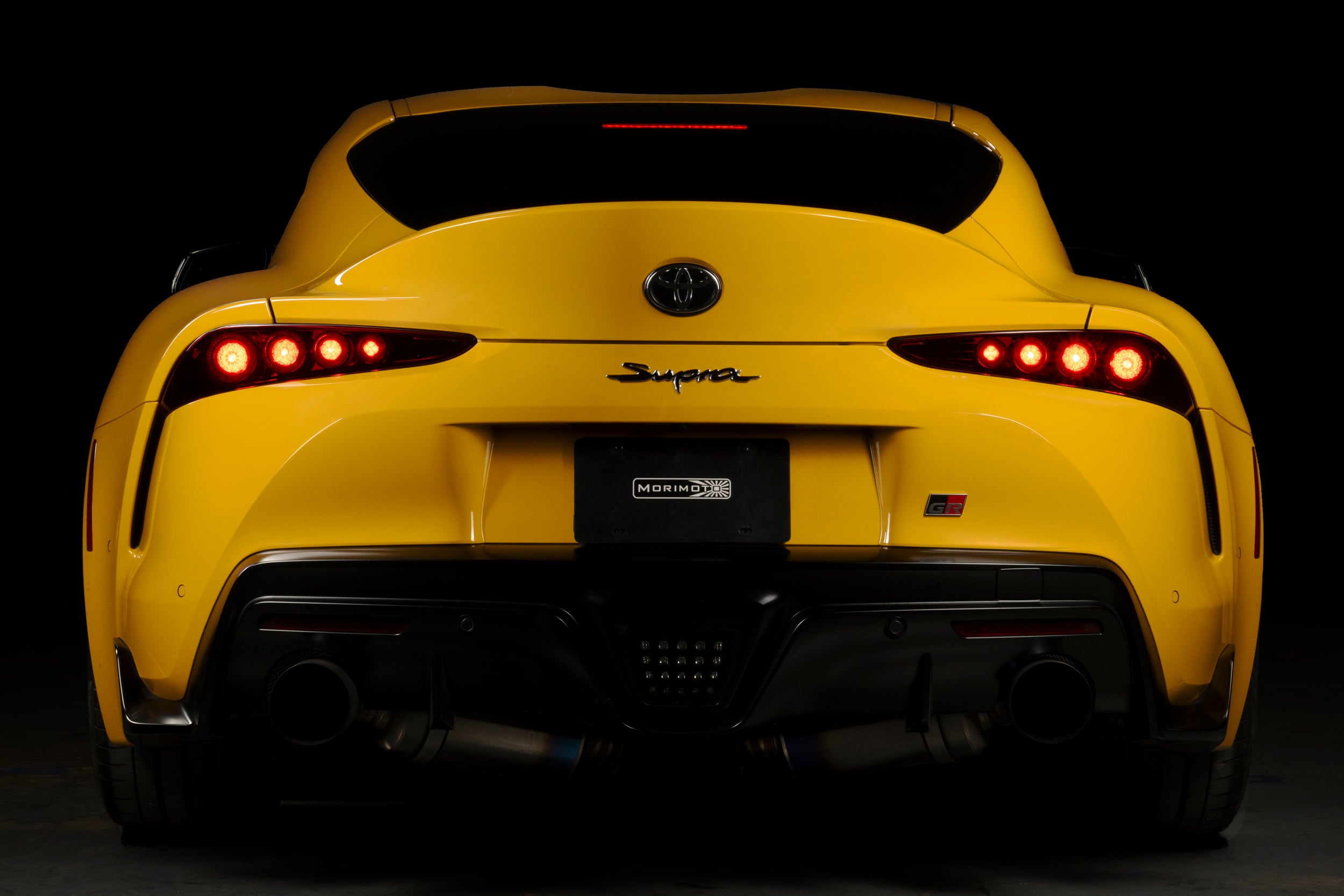 XB LED Tail Lights: 2020+ Toyota Supra (Red or Smoked Lens), Set - Apollo Off-Road