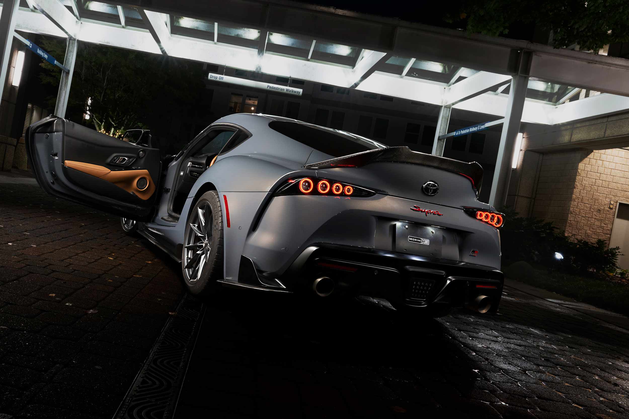XB LED Tail Lights: 2020+ Toyota Supra (Red or Smoked Lens), Set - Apollo Off-Road