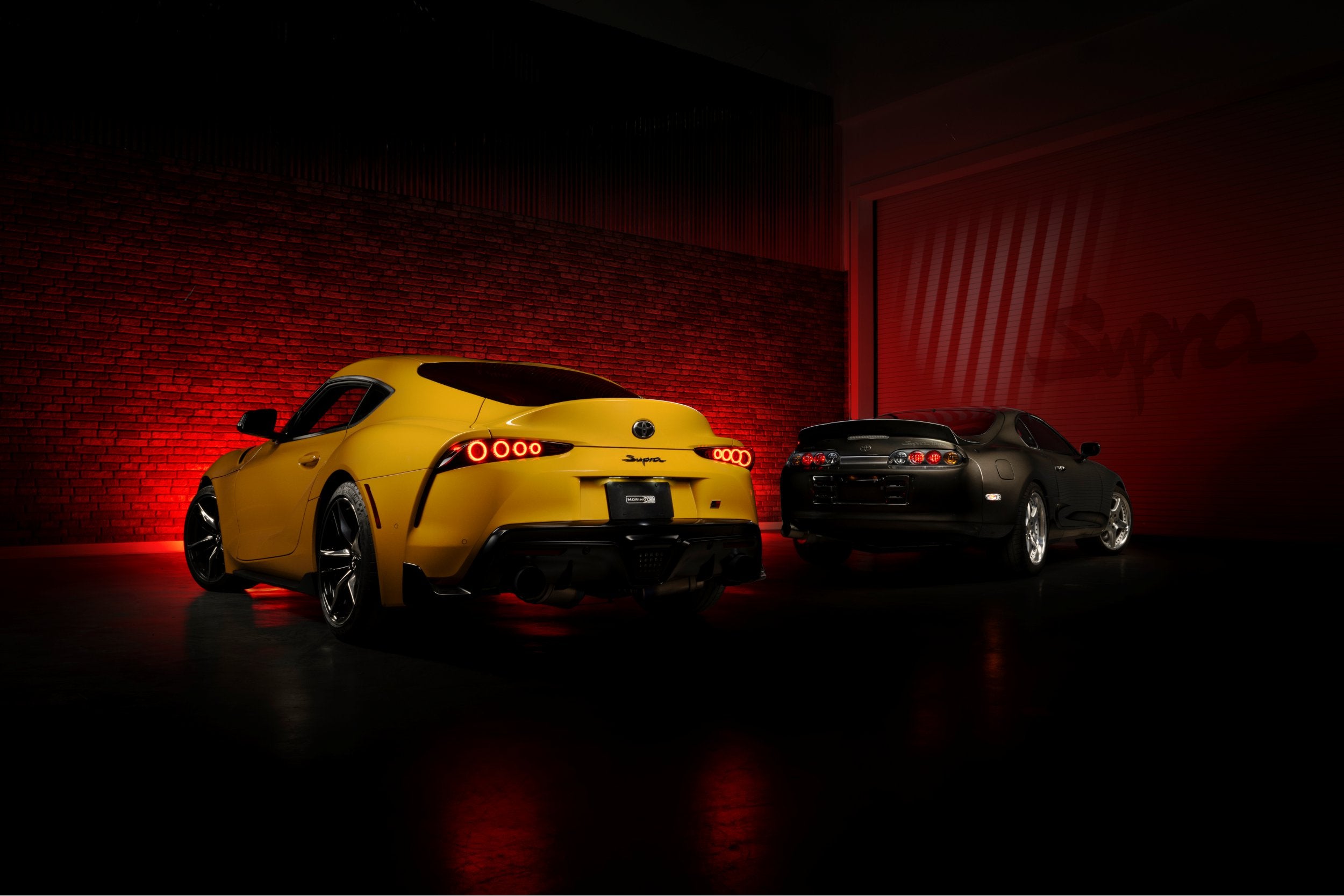 XB LED Tail Lights: 2020+ Toyota Supra (Red or Smoked Lens), Set - Apollo Off-Road