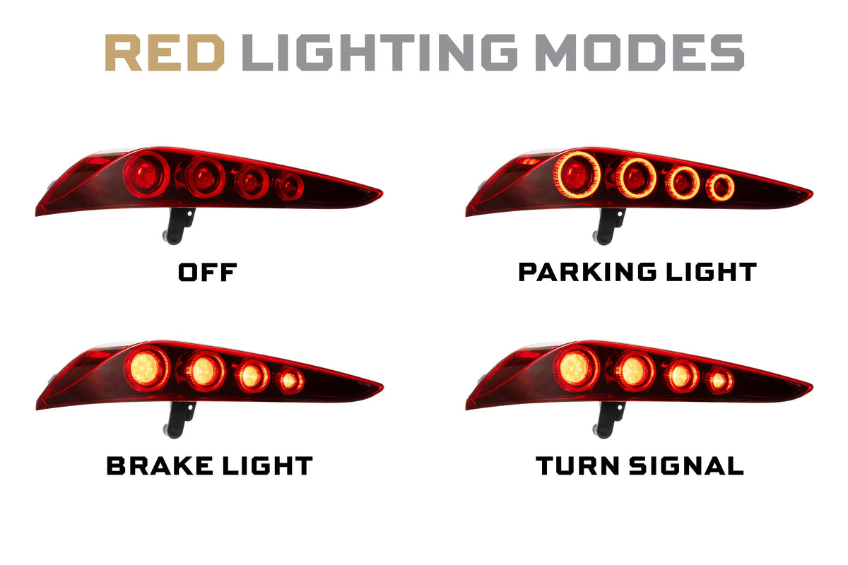 XB LED Tail Lights: 2020+ Toyota Supra (Red or Smoked Lens), Set - Apollo Off-Road