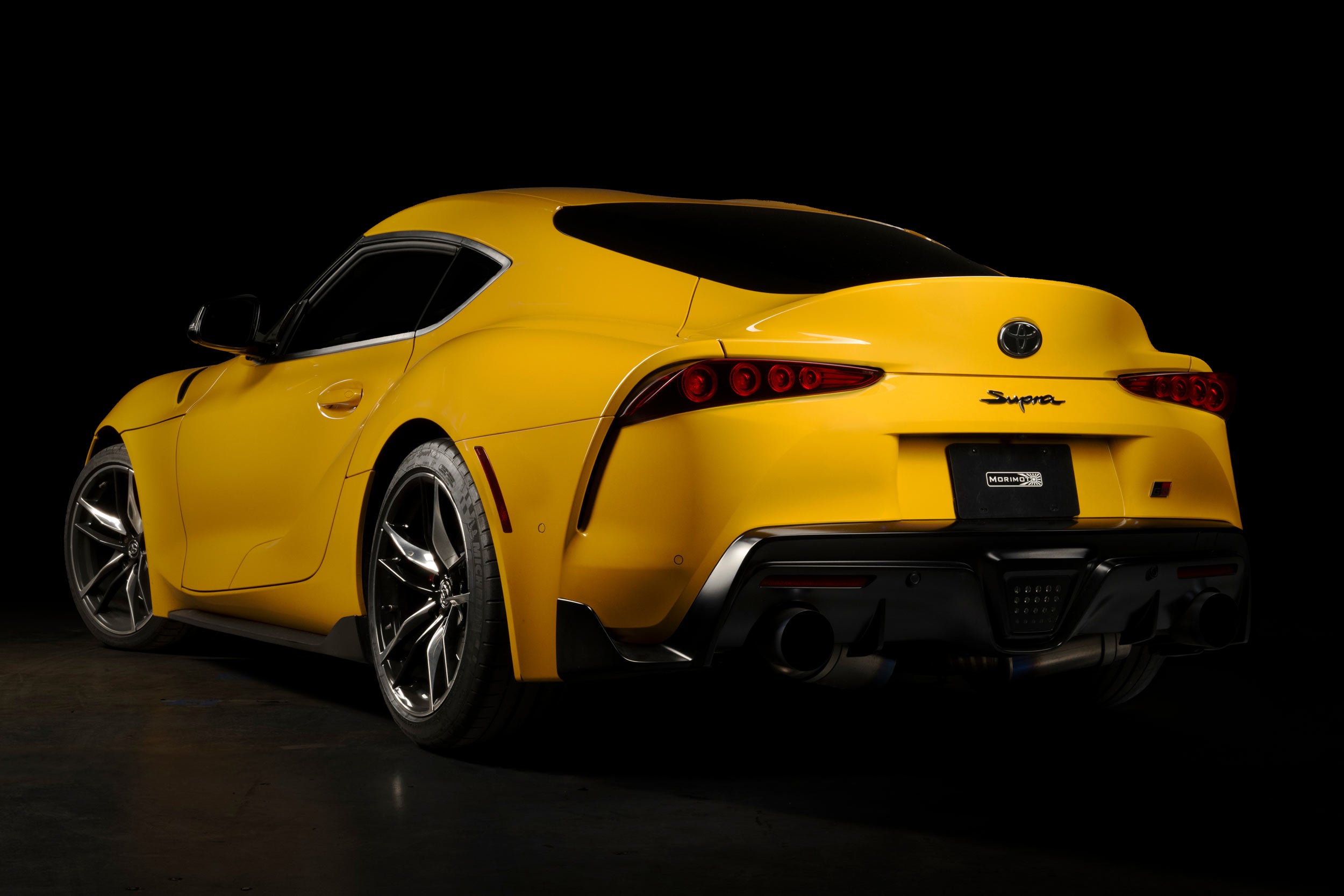 XB LED Tail Lights: 2020+ Toyota Supra (Red or Smoked Lens), Set - Apollo Off-Road