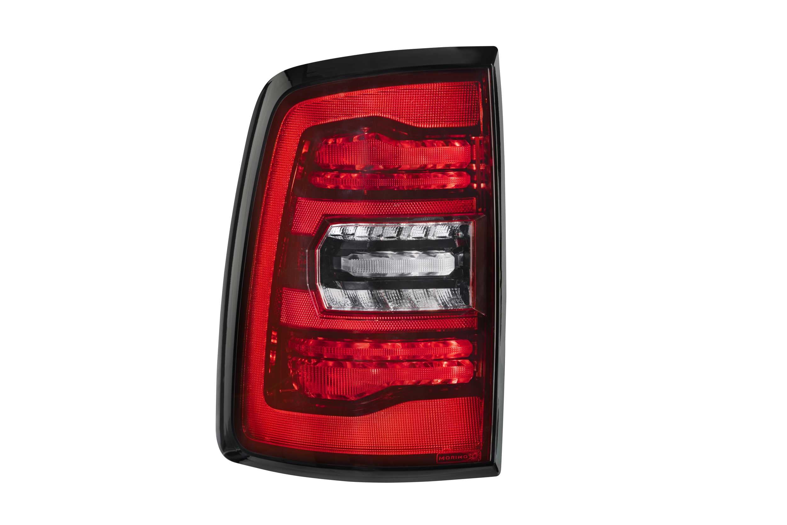 XB LED Tail Lights: Dodge Ram (09-18) (Pair / Red) (Gen 2) - Apollo Off-Road