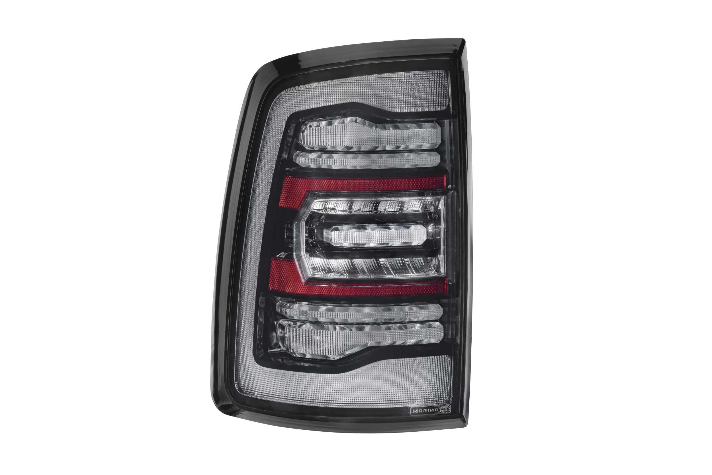 XB LED Tail Lights: Dodge Ram (09-18) (Pair / Smoked) (Gen 2) - Apollo Off-Road