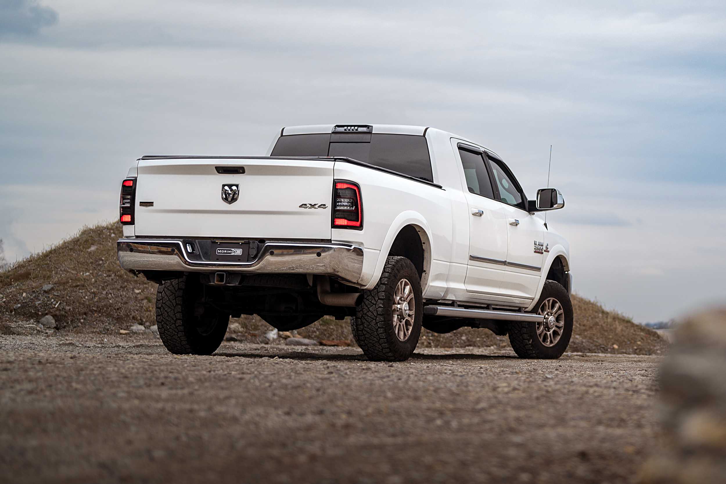 XB LED Tail Lights: Dodge Ram (09-18) (Pair / Smoked) (Gen 2) - Apollo Off-Road