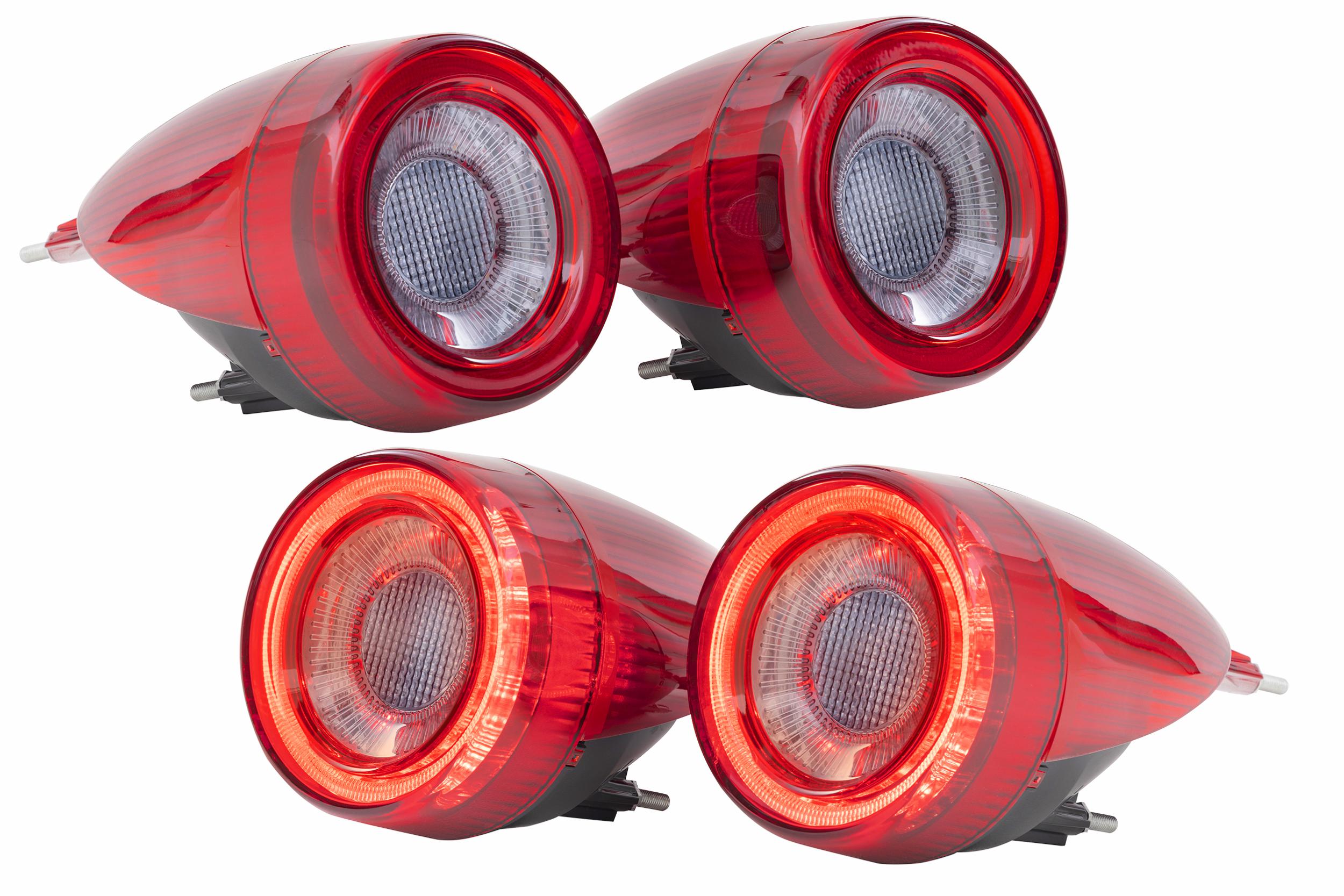 XB LED Tail Lights: Ferrari F430 (05-10) (Set/Red) - Apollo Off-Road
