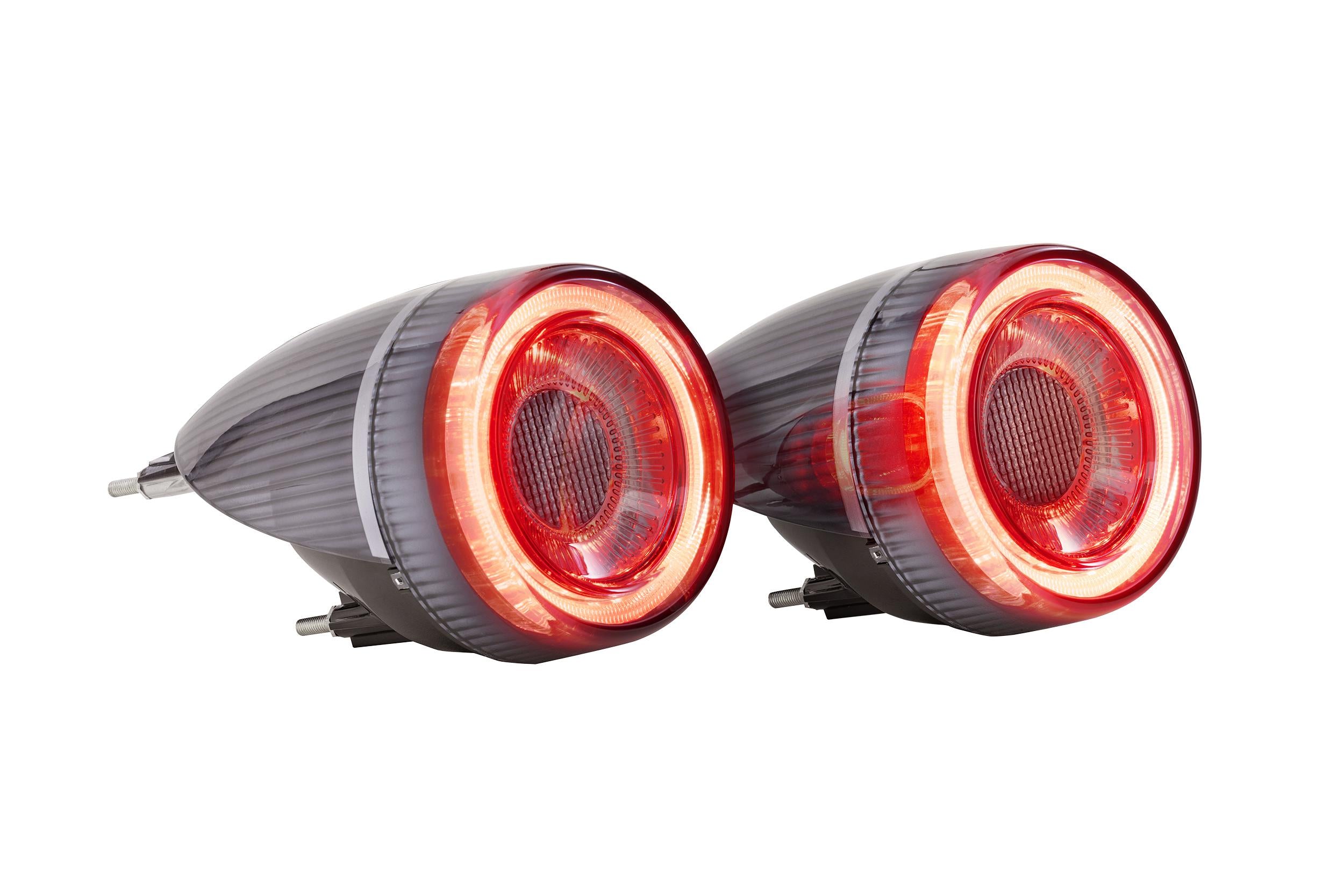 XB LED Tail Lights: Ferrari F430 (05-10) (Set/Smoked) - Apollo Off-Road