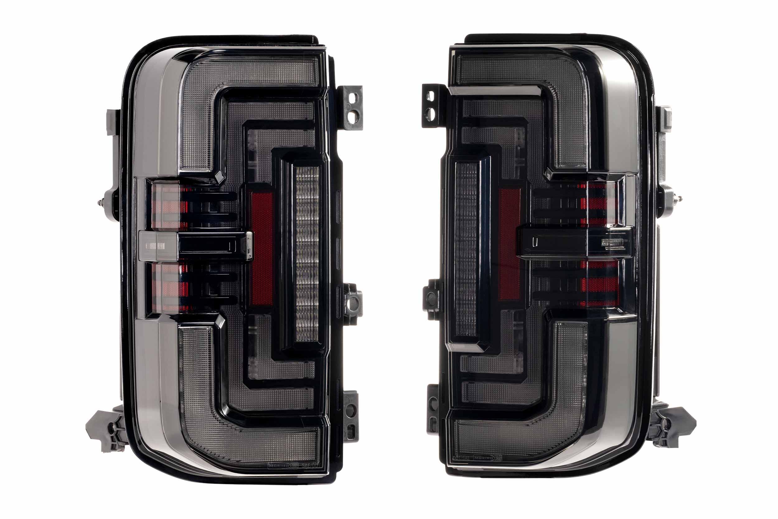 XB LED Tail Lights: Ford Bronco (2021+) (Smoked or Red) - Apollo Off-Road