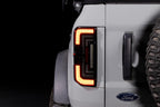 XB LED Tail Lights: Ford Bronco (2021+) (Smoked or Red) - Apollo Off-Road