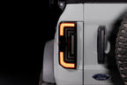 XB LED Tail Lights: Ford Bronco (2021+) (Smoked or Red) - Apollo Off-Road