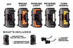 XB LED Tail Lights: Ford Bronco (2021+) (Smoked or Red) - Apollo Off-Road