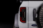 XB LED Tail Lights: Ford Bronco (2021+) (Smoked or Red) - Apollo Off-Road