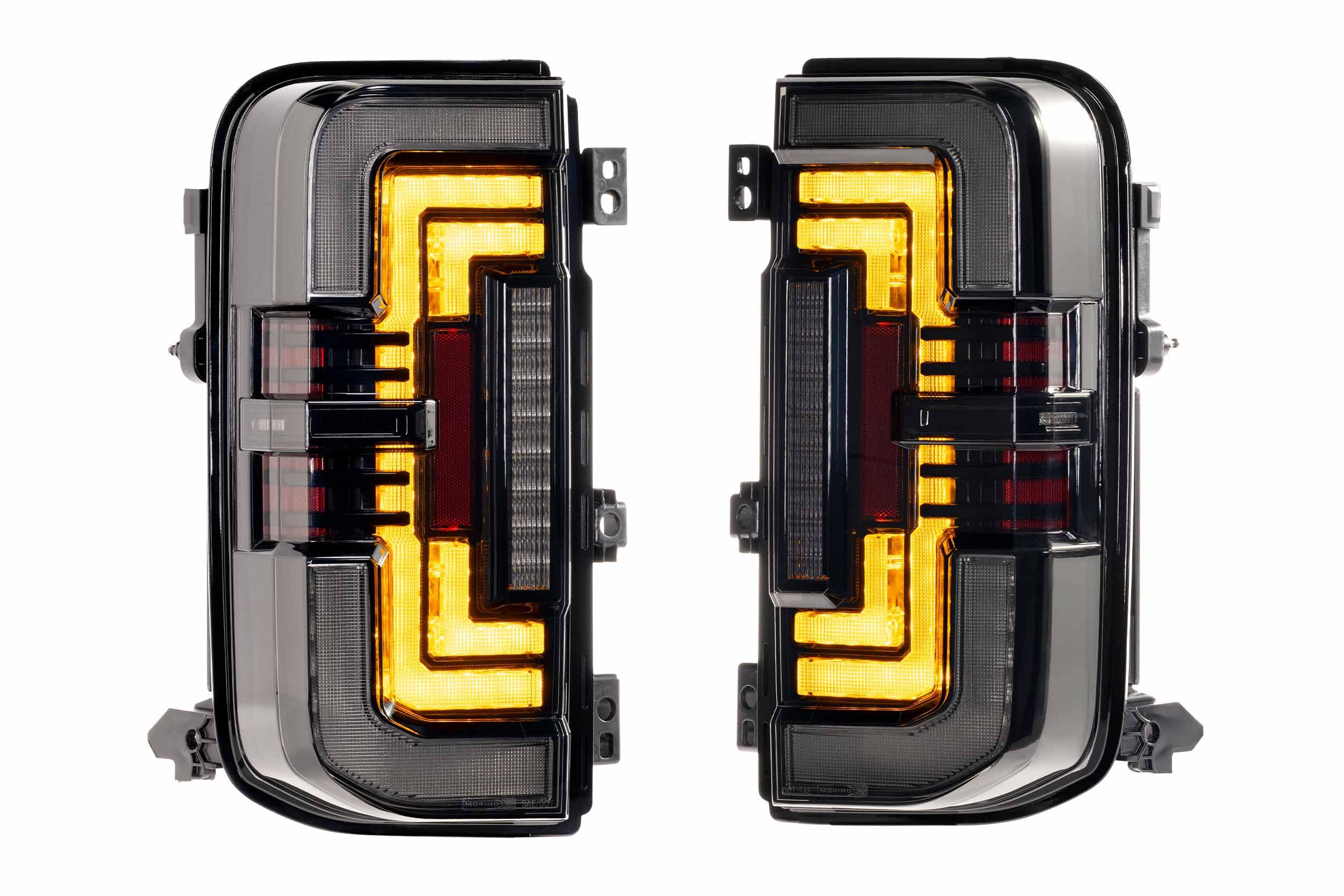 XB LED Tail Lights: Ford Bronco (2021+) (Smoked or Red) - Apollo Off-Road