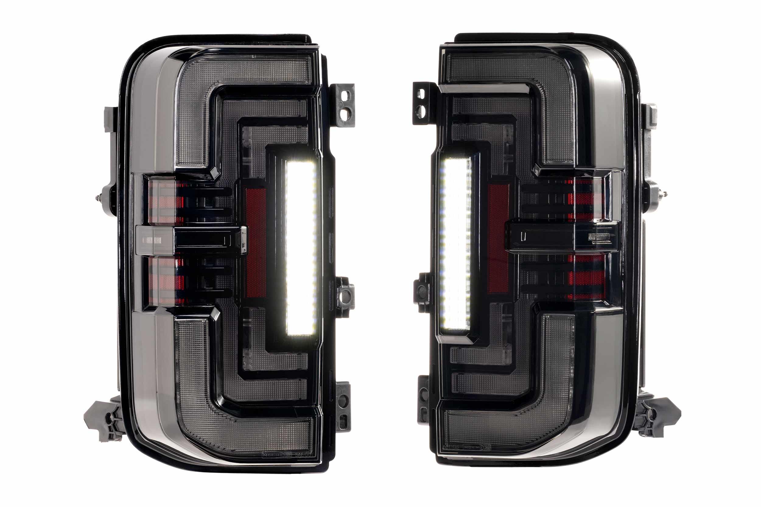 XB LED Tail Lights: Ford Bronco (2021+) (Smoked or Red) - Apollo Off-Road