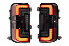 XB LED Tail Lights: Ford Bronco (2021+) (Smoked or Red) - Apollo Off-Road
