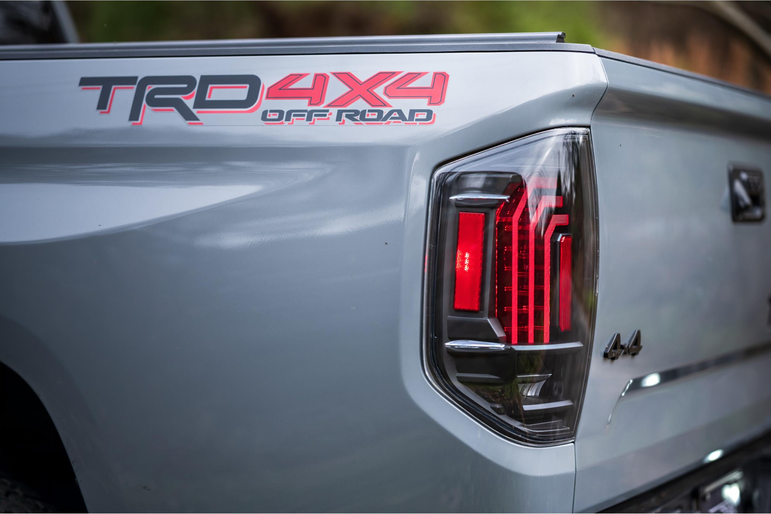 XB LED Tail Lights: Toyota Tundra (14-21) (Pair / Black) - Apollo Off-Road