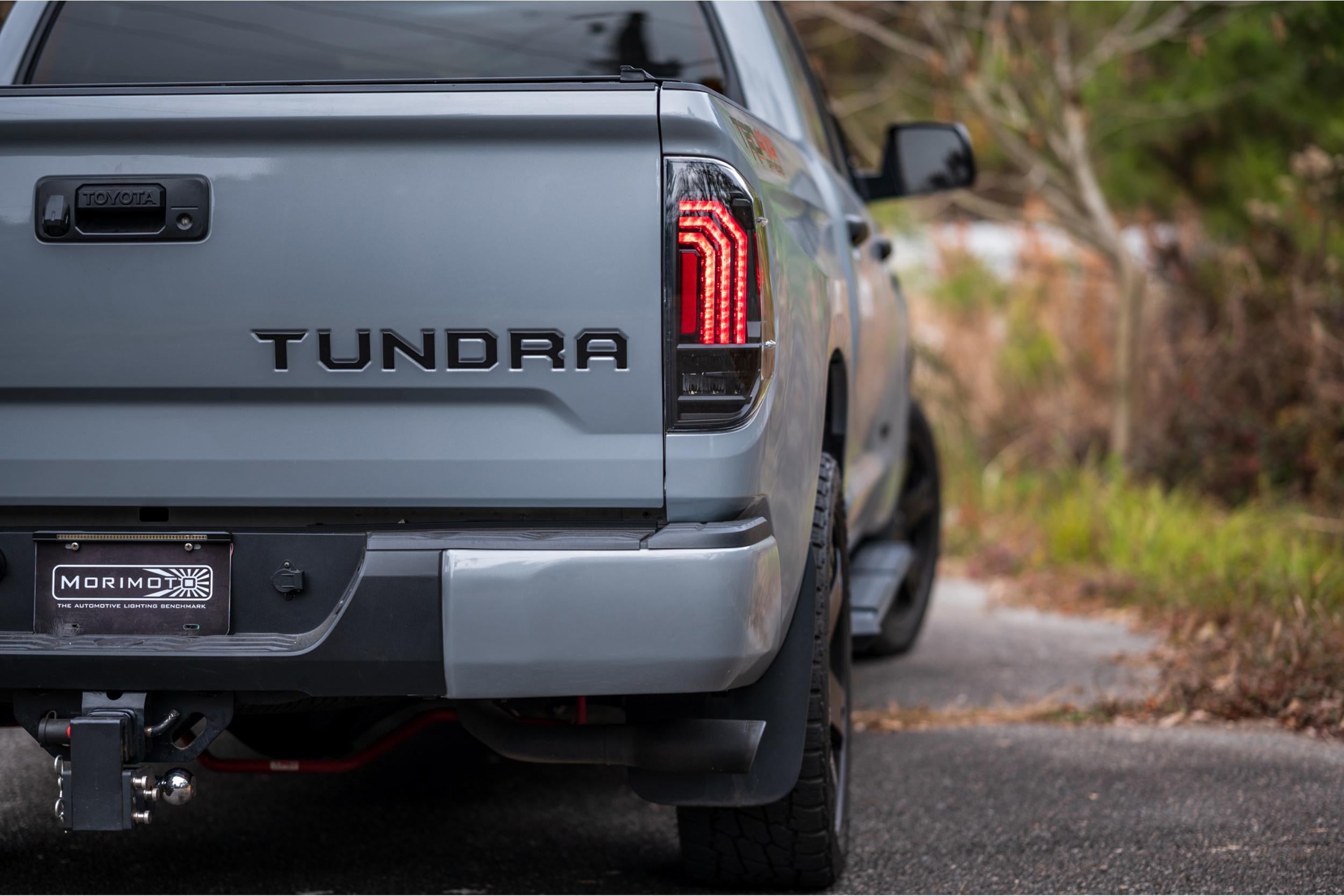 XB LED Tail Lights: Toyota Tundra (14-21) (Pair / Black) - Apollo Off-Road