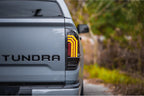 XB LED Tail Lights: Toyota Tundra (14-21) (Pair / Black) - Apollo Off-Road
