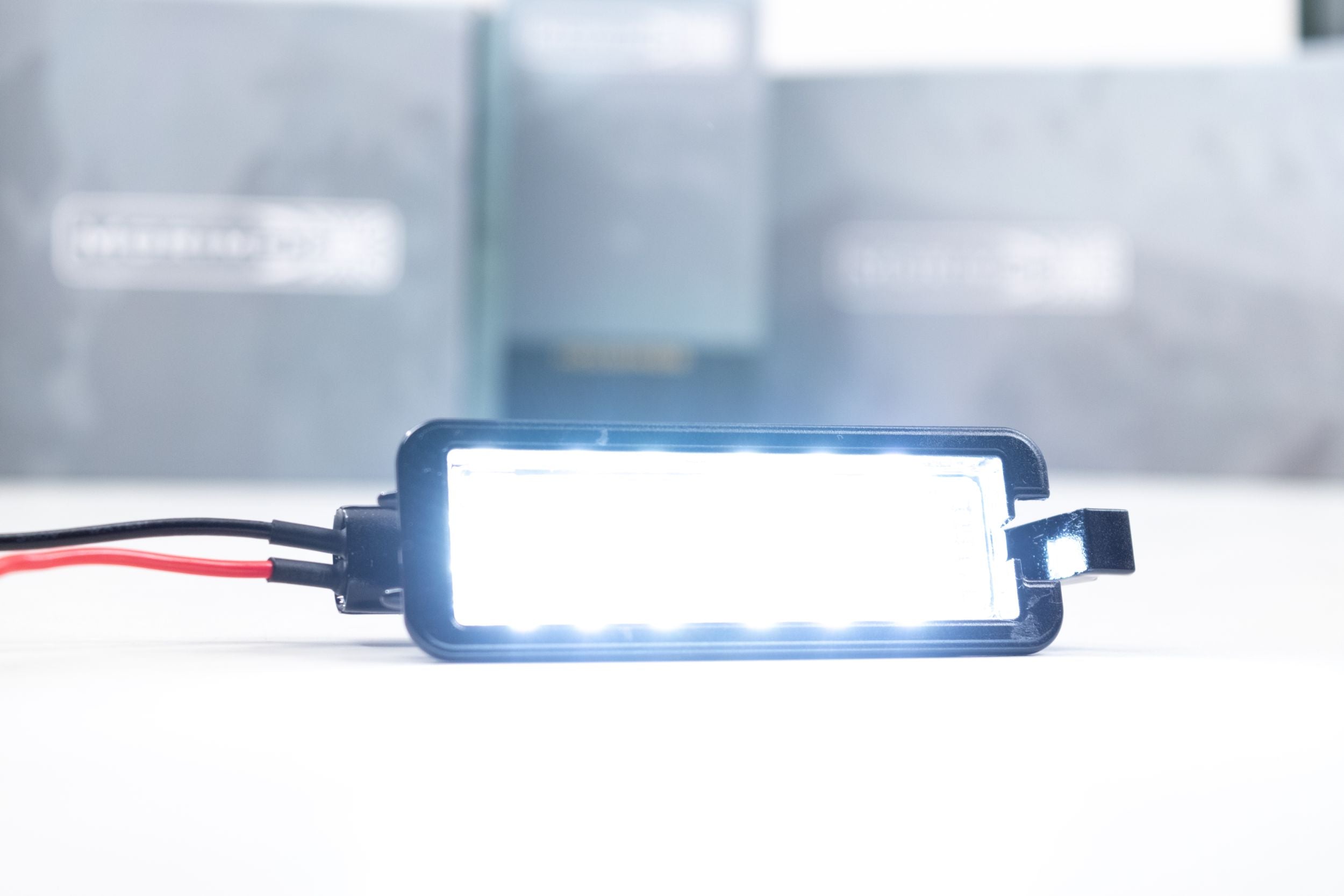 XB License Plate Light: Dodge Charger (15-18) - Apollo Off-Road