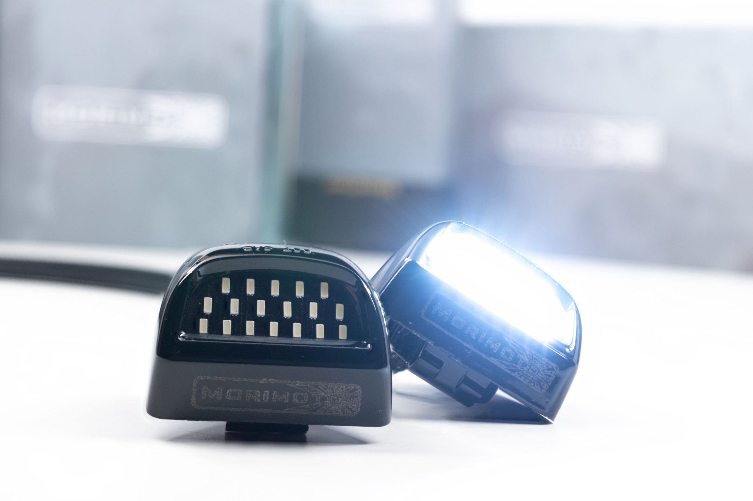 XB License Plate Lights: Chevy Silverado (99-13 / Pair) - Apollo Off-Road