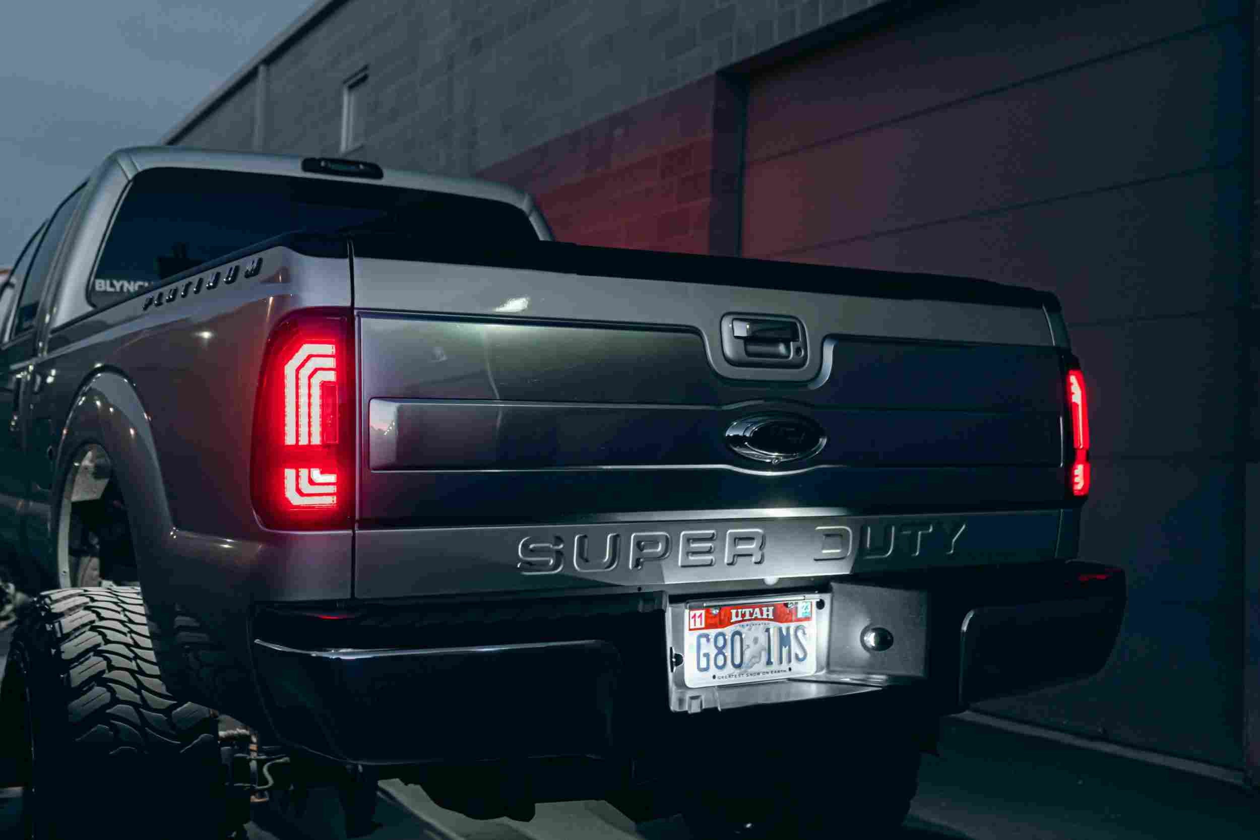 XB License Plate Lights: Ford Trucks (90-16 / Pair) - Apollo Off-Road