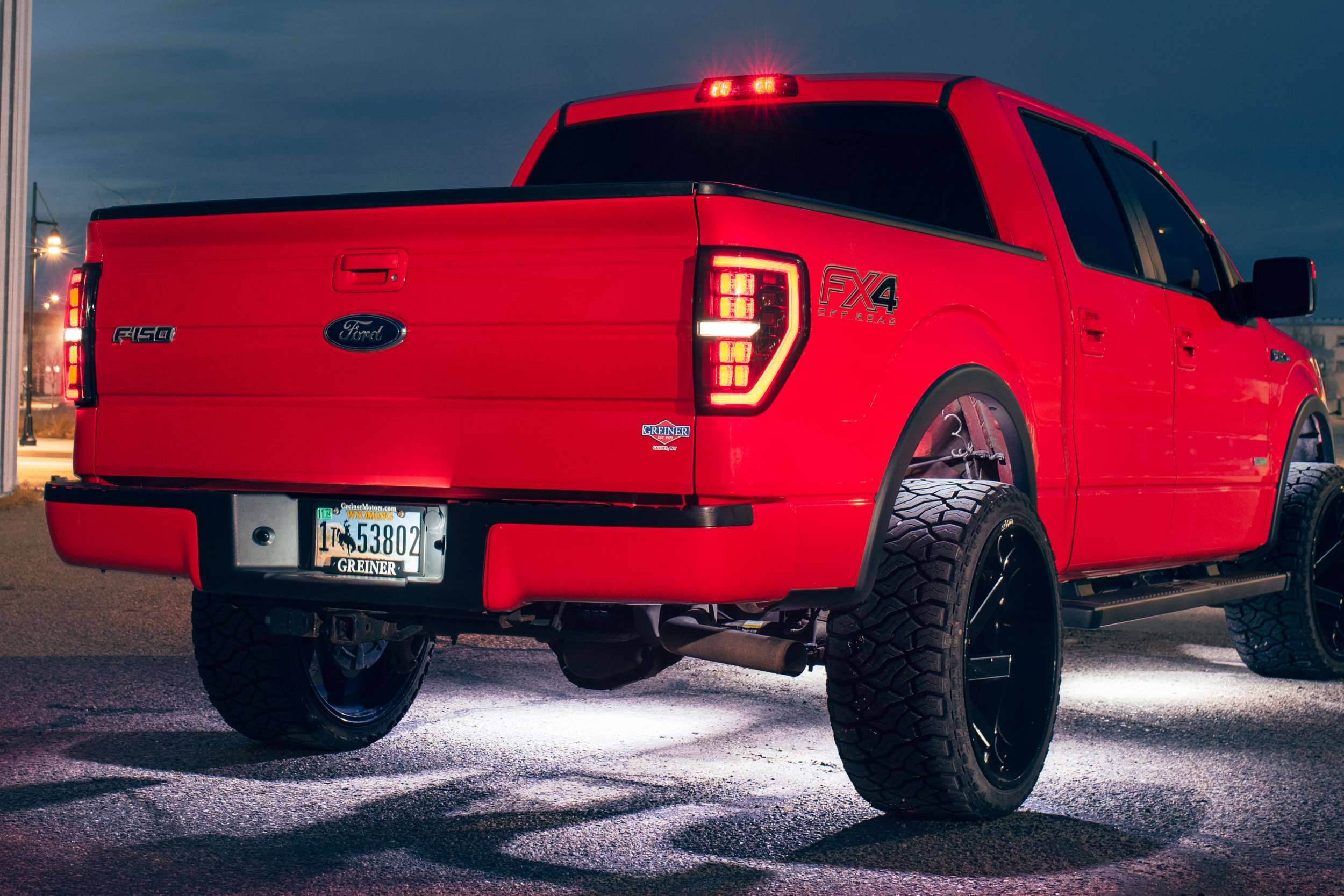 XB License Plate Lights: Ford Trucks (90-16 / Pair) - Apollo Off-Road