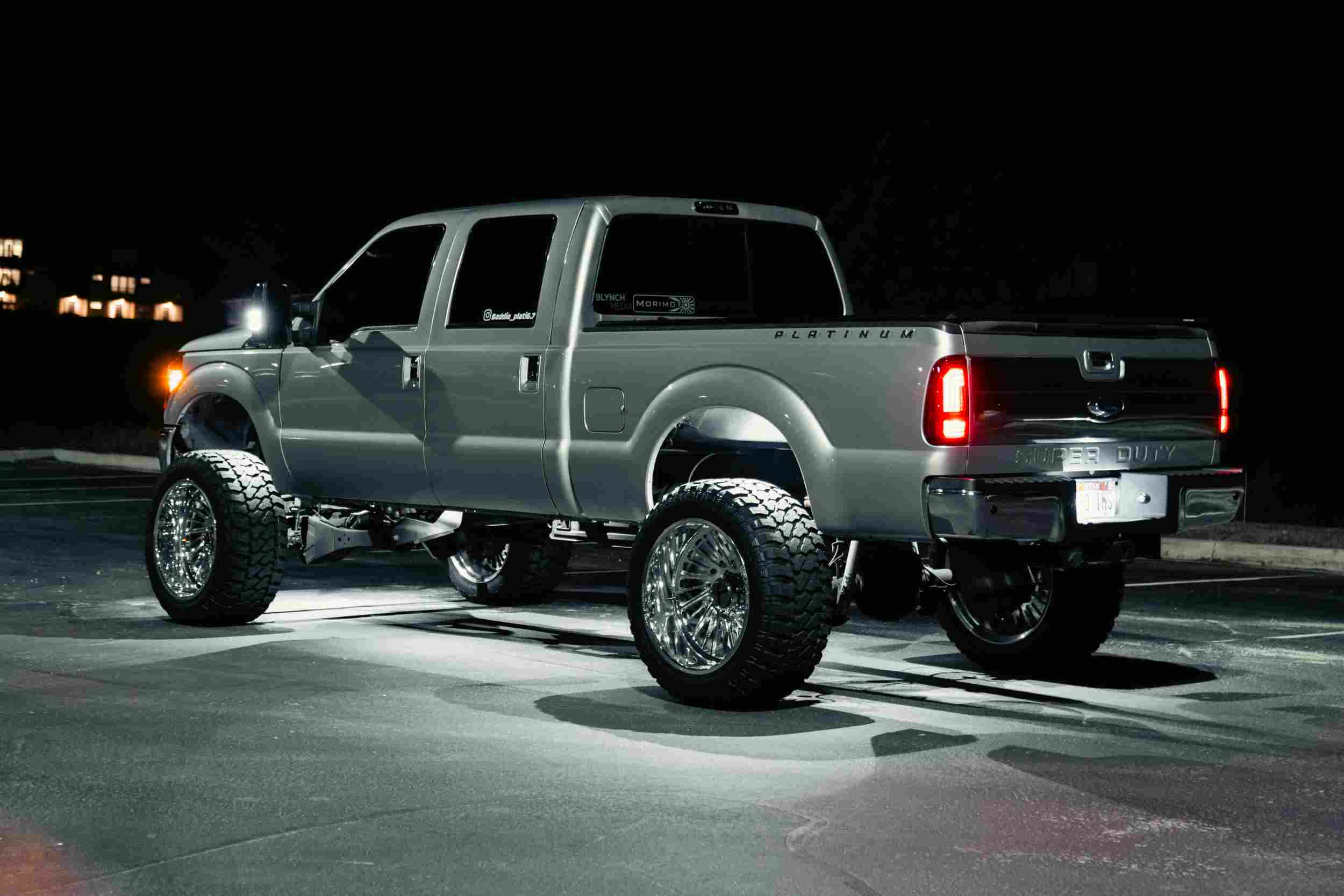 XB License Plate Lights: Ford Trucks (90-16 / Pair) - Apollo Off-Road