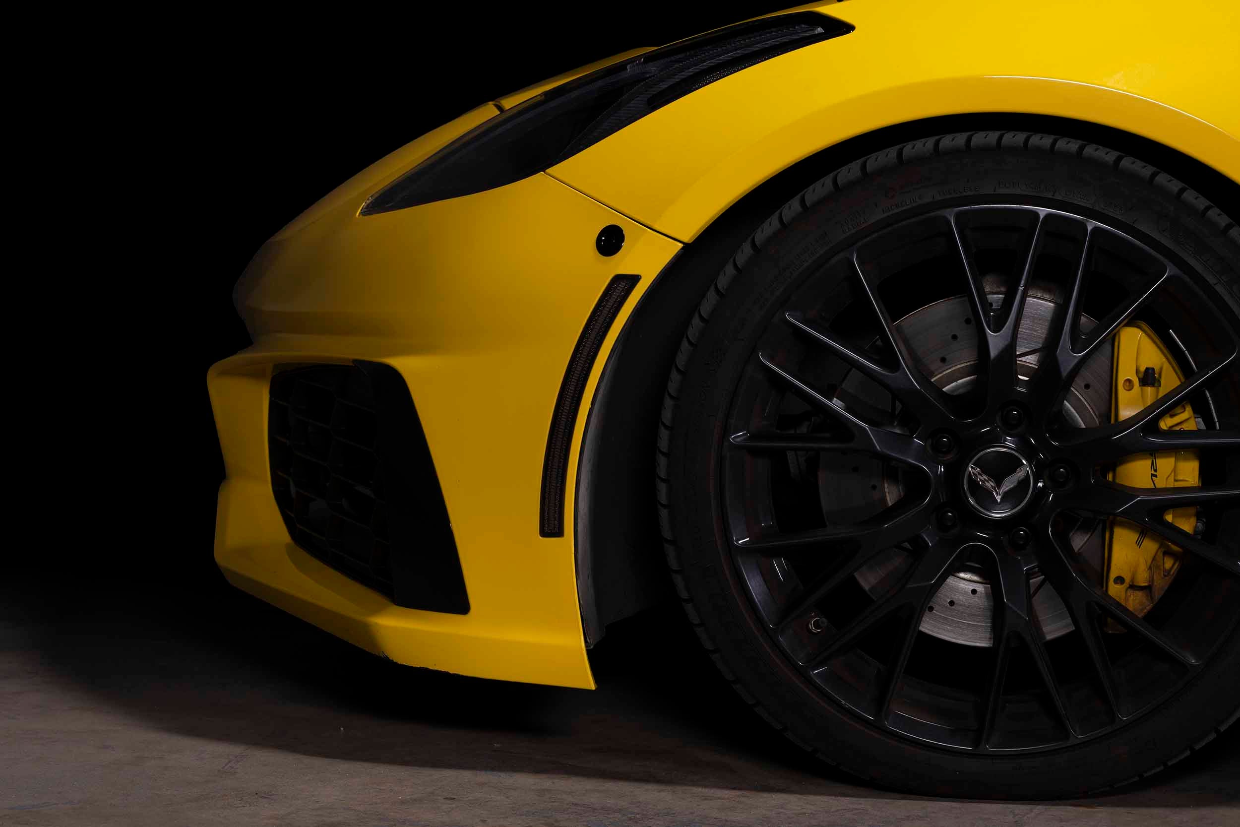 XB Side Markers: 14-19 Corvette C7 (Rear / Red / Set) - Apollo Off-Road