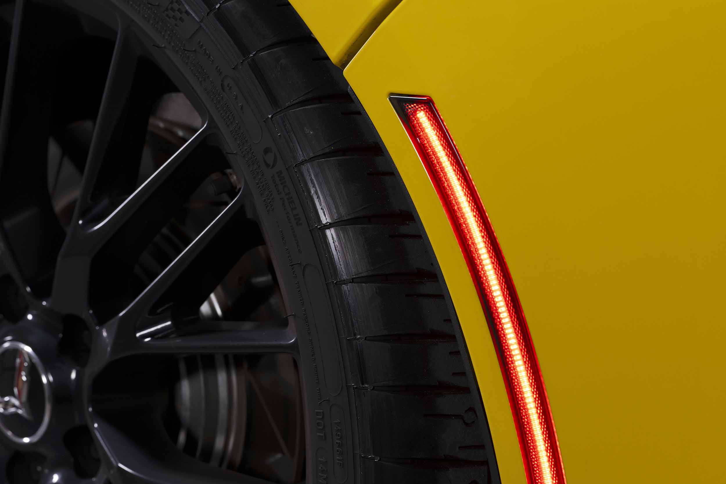 XB Side Markers: 14-19 Corvette C7 (Rear / Red / Set) - Apollo Off-Road