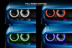 XRGB LED Headlights: 2015-2023 Dodge Challenger (RGB / Set) - Apollo Off-Road