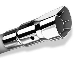1988-1990 Jeep Wrangler YJ Cat-Back Exhaust System, Touring, Chrome Tips - Apollo Off-Road