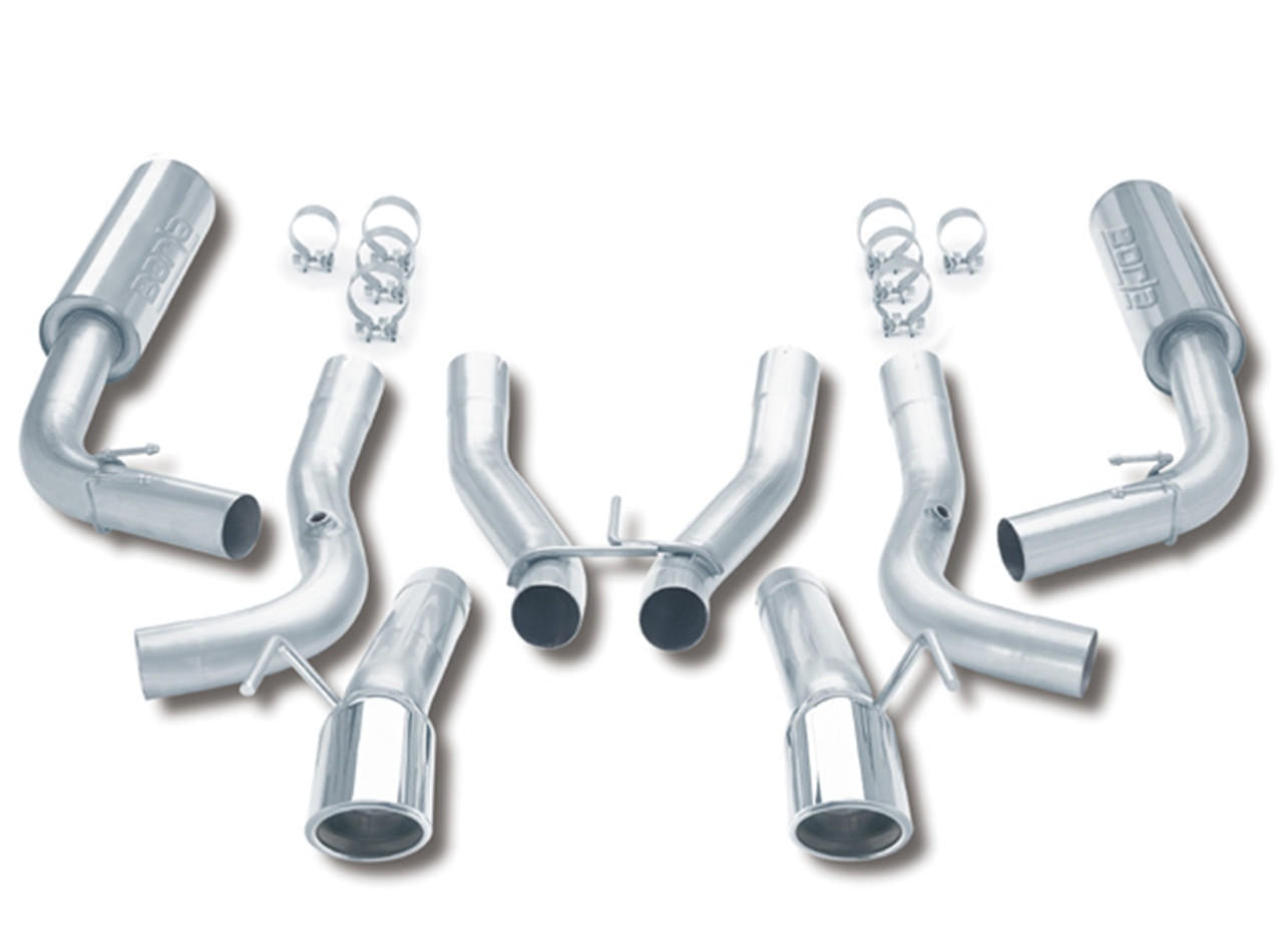 1996-2002 Dodge Viper GTS-RT-10 Cat-Back Exhaust System, S-Type, Chrome Tips - Apollo Off-Road