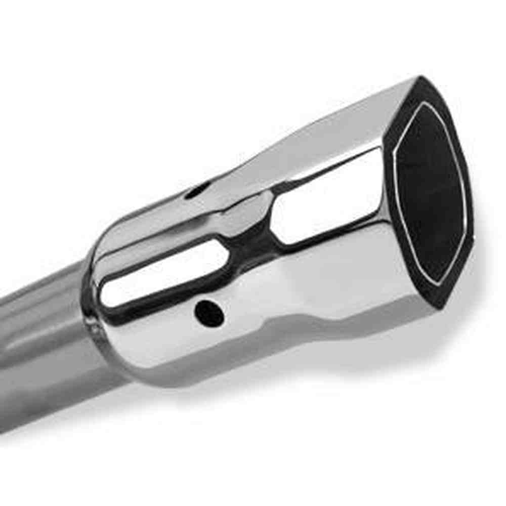 1997-1999 Jeep Wrangler TJ Cat-Back Exhaust System, Touring, Chrome Tips - Apollo Off-Road