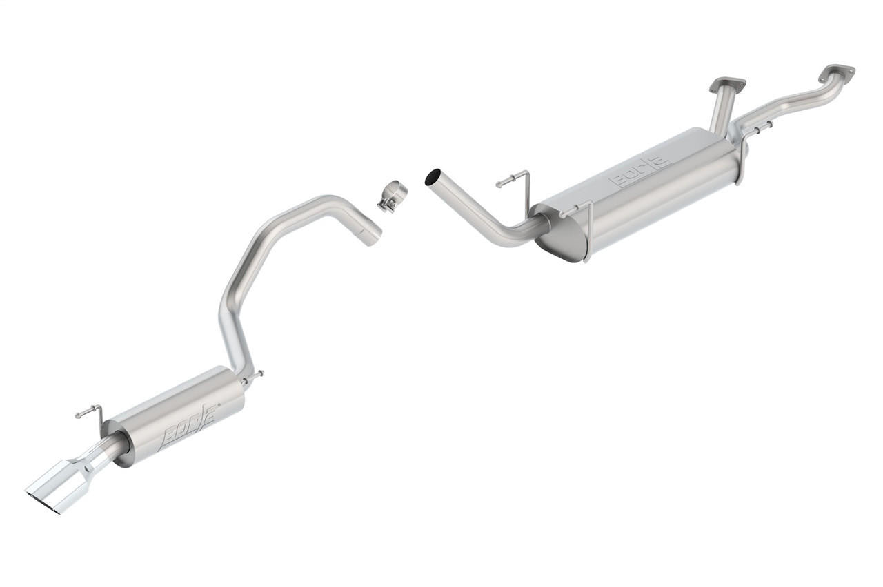 1998-2007 Toyota Land Cruiser-Lexus LX470 Cat-Back Exhaust System, Touring, Chrome Tips - Apollo Off-Road