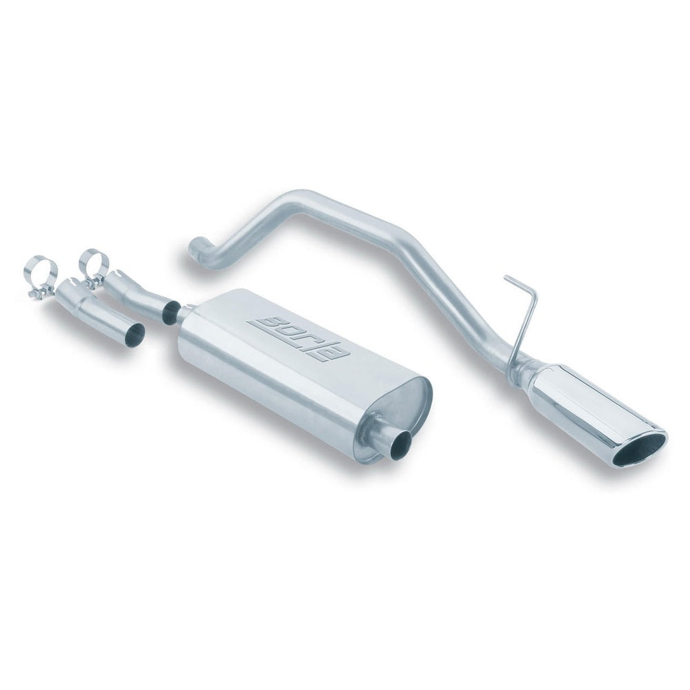1999-2004 Jeep Grand Cherokee WJ Cat-Back Exhaust System, Touring, Chrome Tips - Apollo Off-Road