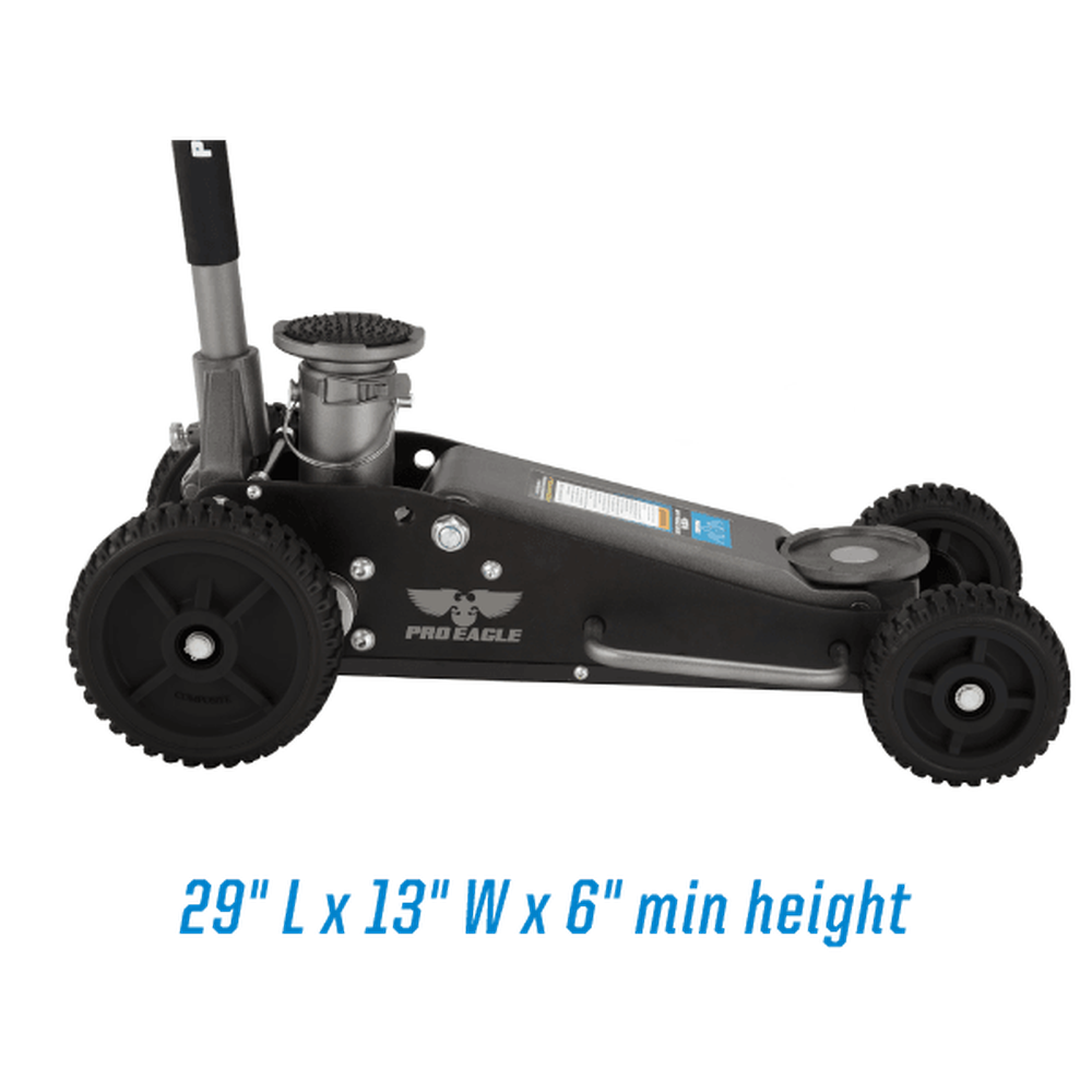 2 Ton Big Wheel Off Road Jack "The Beast" - Apollo Off-Road