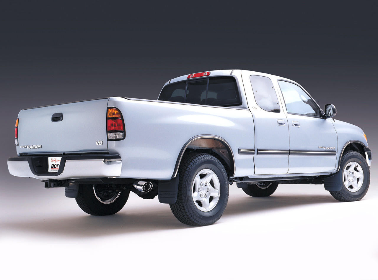 2000-2006 Toyota Tundra Cat-Back Exhaust System, Touring, Chrome Tips - Apollo Off-Road